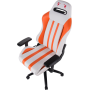 Геймерское кресло GT Racer X-2608 White/Orange